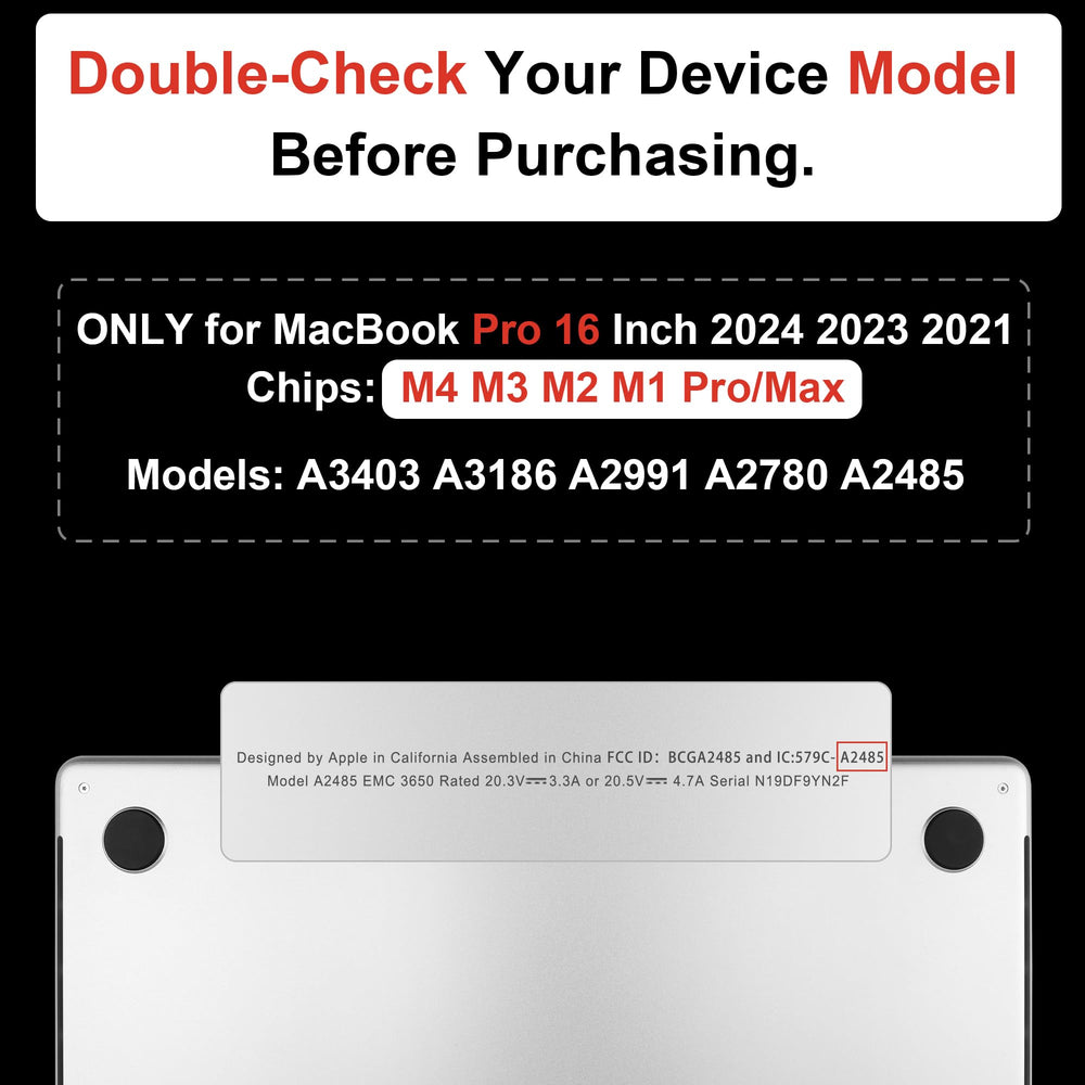 for MacBook Pro 16 Inch Case 2023 2022 2021 Release M2 A2780 M1 A2485 M1 Pro/Max, Hard Shell Case & Keyboard Cover & Screen Protector for Mac Pro 16 with Touch ID, Ocean