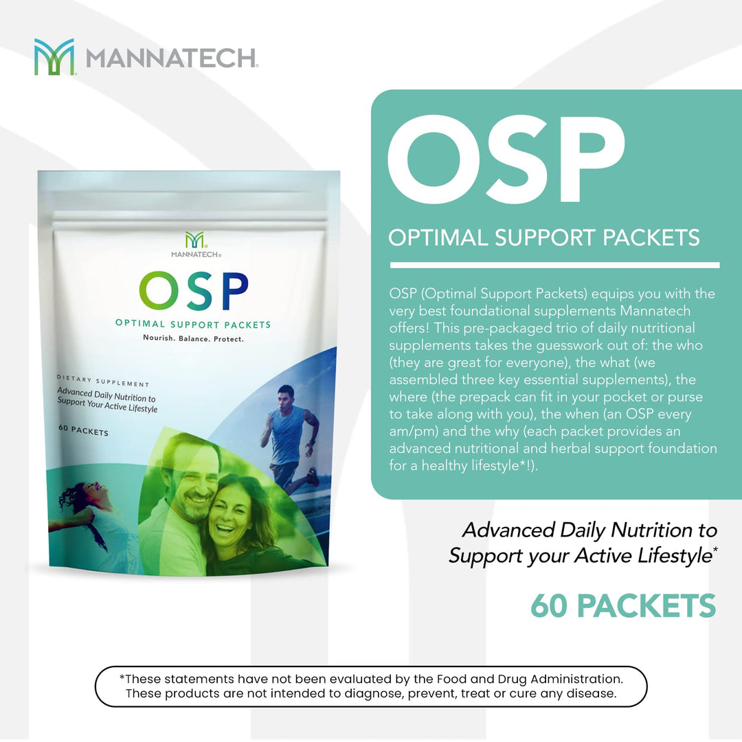 More Than Just a Multivitamin, Optimal Support Packets Amazing Self-Care Benefits of OSP Daily Vitamins, w/Ashwagandha Capsules, Immune Support and Antioxidant Supplement - 60 Packets