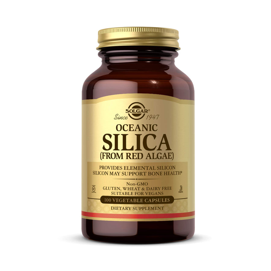 Solgar Oceanic Silica from Red Algae 25 mg, 100 Vegetab