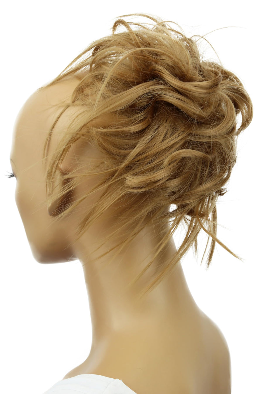 Medium Blonde # 22T G16F: Prettyshop Hairpiece Hair Rubber Scrunchie Scrunchy Updos Voluminous Wavy Messy Bun Medium Blonde # 22T G16F