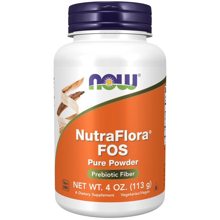 NOW Foods Supplements, NutraFlora FOS (Fructooligosacch