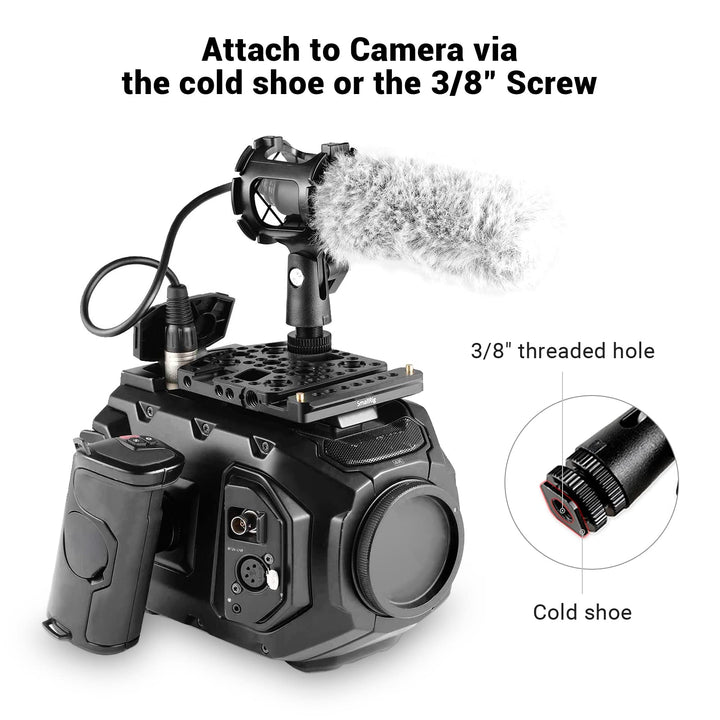 SmallRig Microphone Shock Mount with Cold Shoe Pinch fo