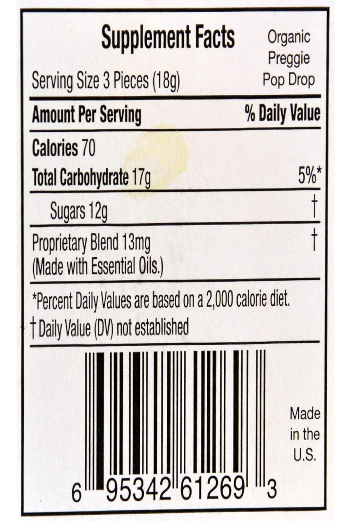 Three Lollies Preggie Pop Drops, Og2 21 CT