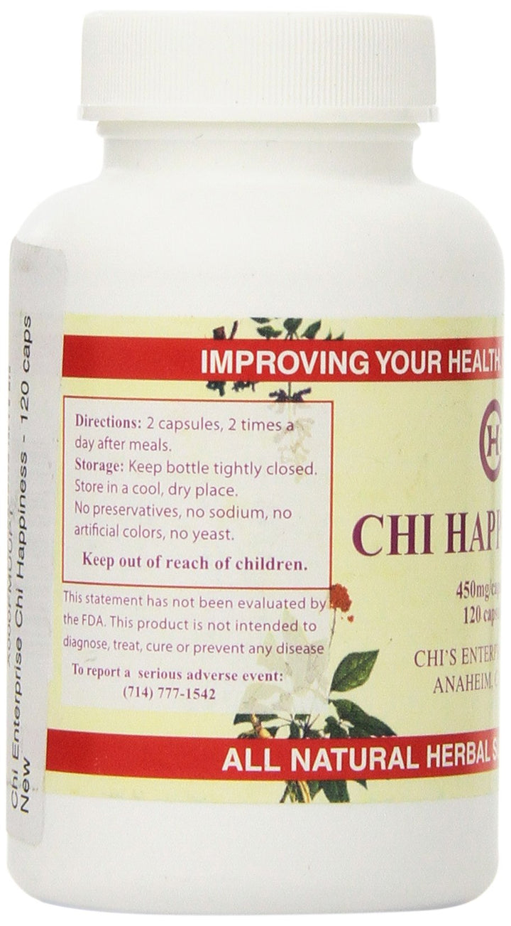 Chi Enterprise Chi Happiness - 120 caps,450mg capsules