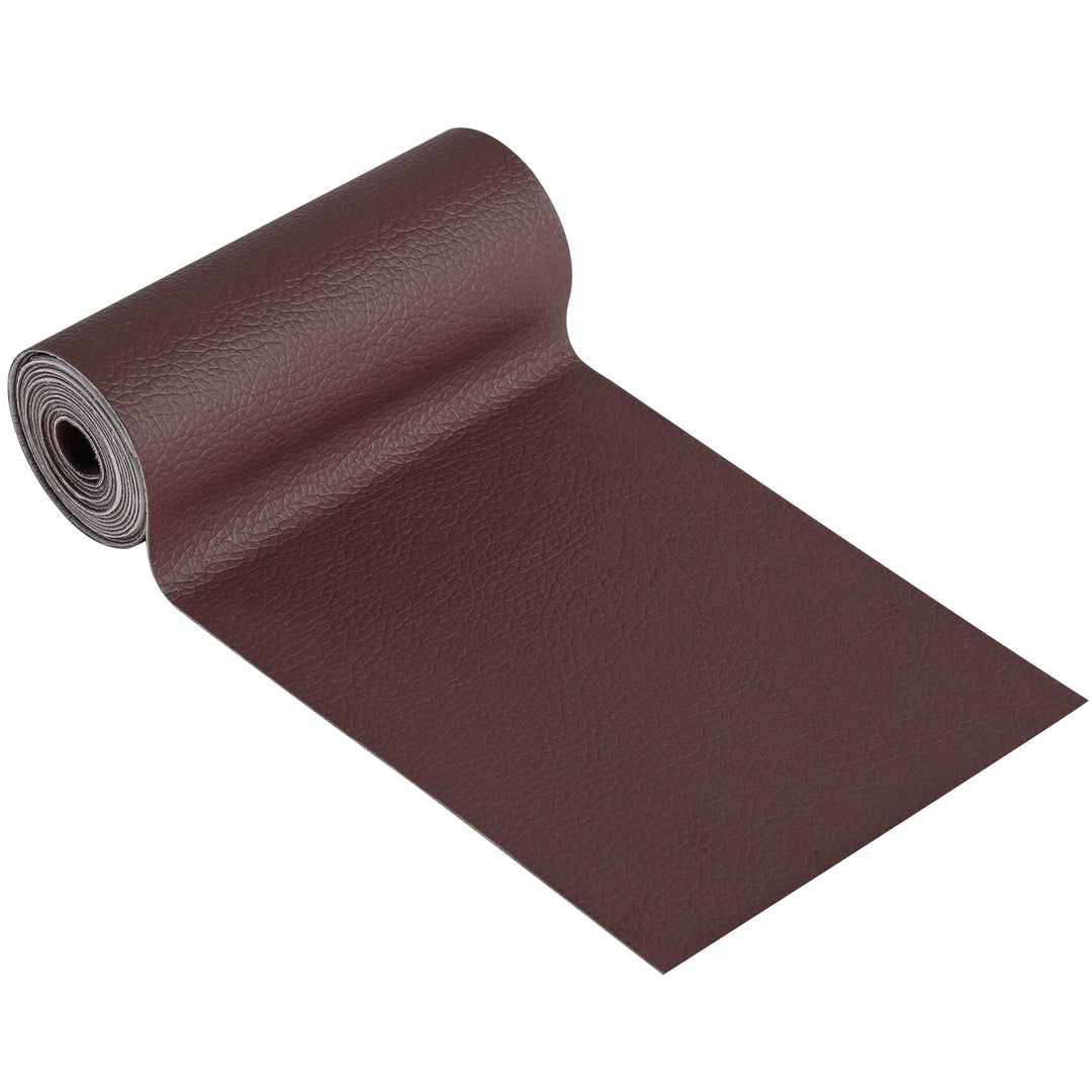 Leather Repair Patch for Furniture, 4 x 63 Self Adhesive Leather Repair Kit Vinyl Repair Tape for Car Seat Sofa Jackets Couches Chair Brown