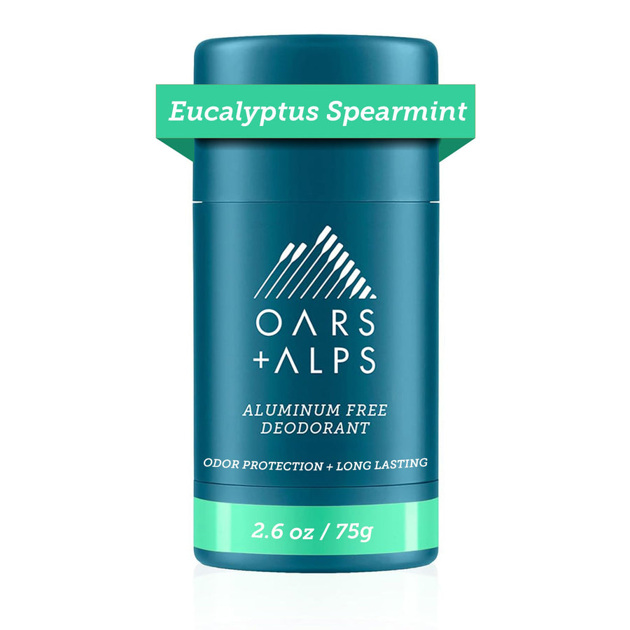 Aluminum Free Deodorant for Men and Women, Dermatologist Tested and Made with Clean Ingredients, Vegan, Travel Size, Eucalyptus Spearmint, 1 Pack, 2.6 Oz