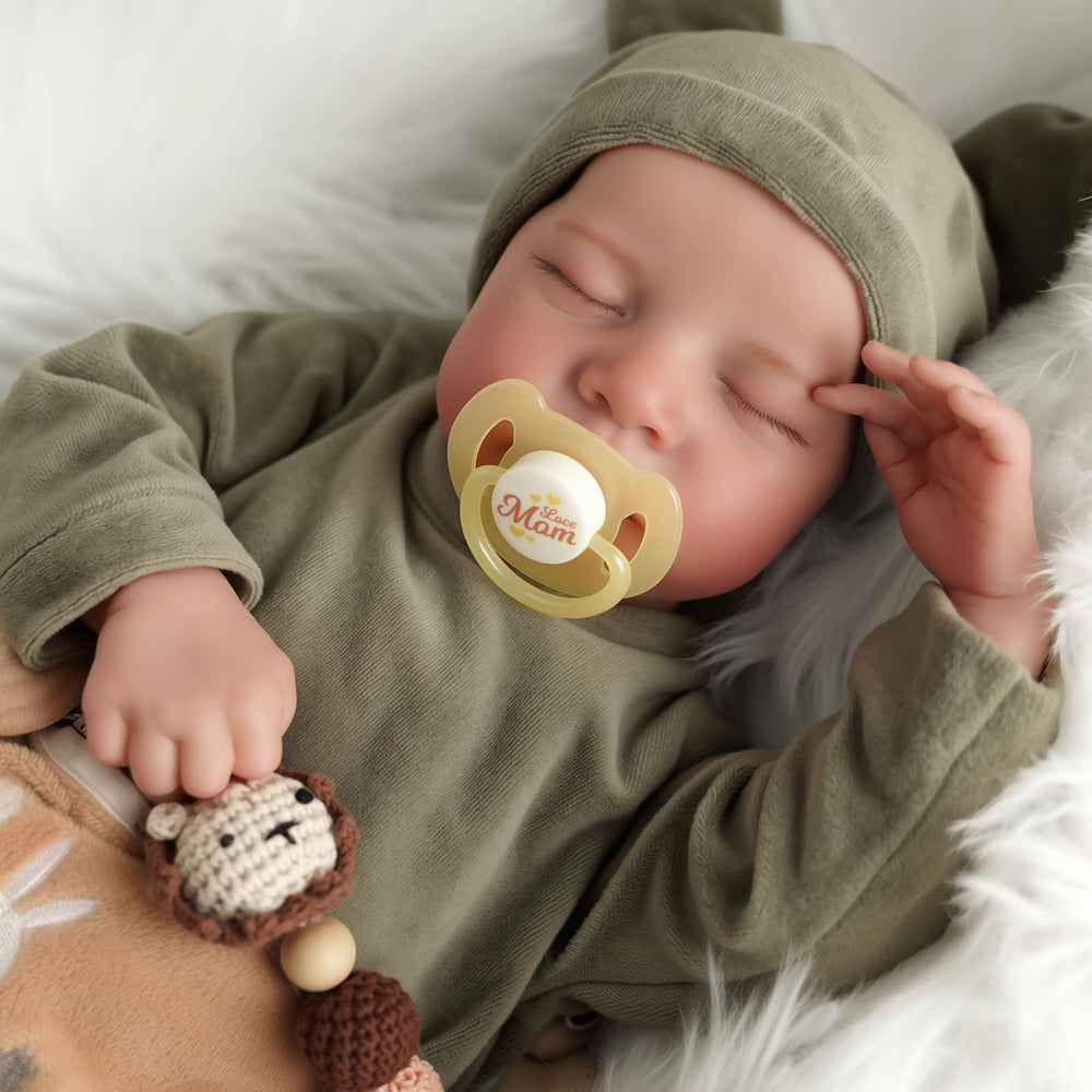 JIZHI Lifelike Reborn Baby Dolls - 17 inches Realistic 