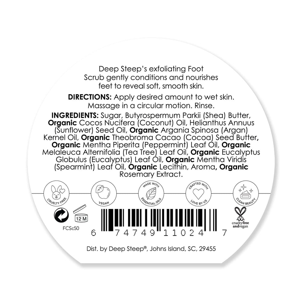 Candy Mint Foot Care Scrub, 9 Ounce