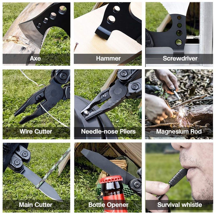 Gifts for Man and Dad, WayinTop Multi-tool Hammer Survi
