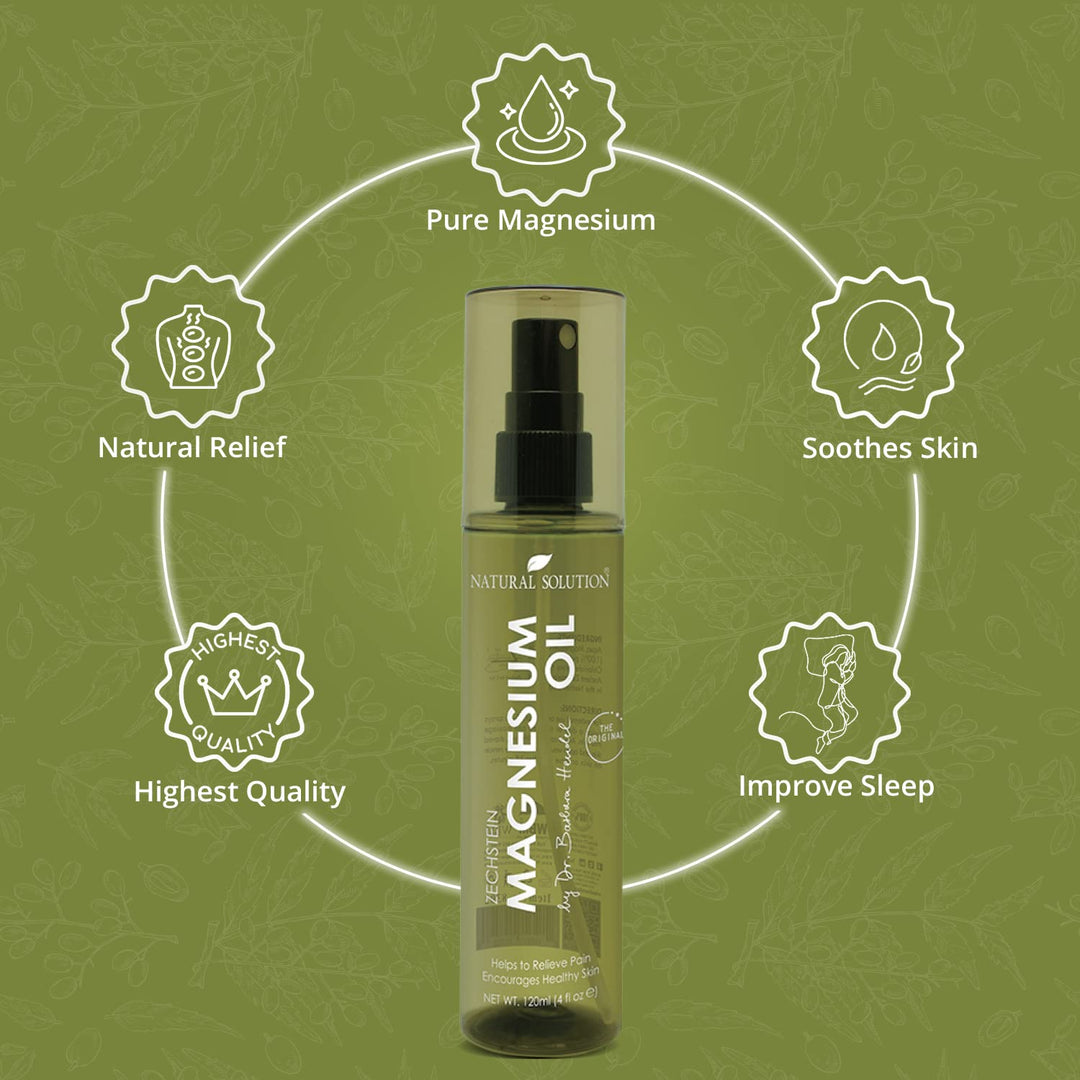 Natural Solution Pure Zechstein Magnesium Oil Spray, Ul