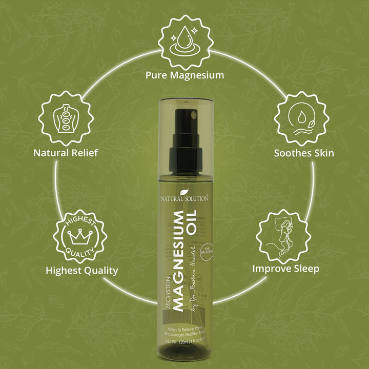 Natural Solution Pure Zechstein Magnesium Oil Spray, Ul