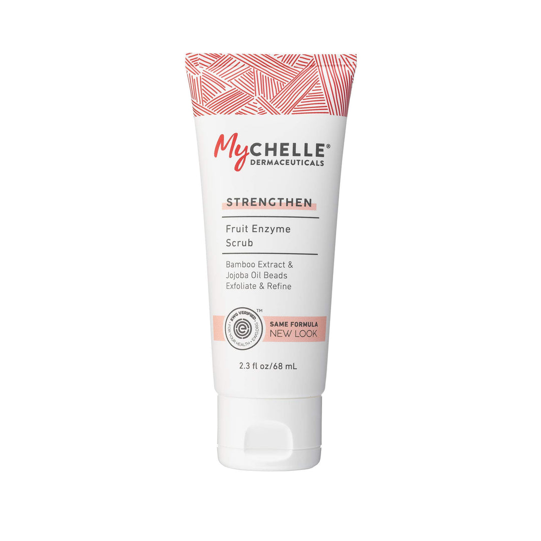 MyCHELLE Dermaceuticals Fruit Enzyme Cleanser (2.3 Fl Oz) - Gentle Facial Cleanser &amp; Skin Cleanser with Concentrated Fruit-Infused Actives &amp; Antioxidants - Cleanses &amp; Strengthens Skin