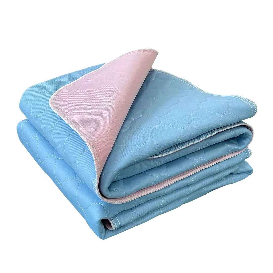 2PCS Reusable Underpads Large 34 x 36, Upgrade Cooling Waterproof Bed Pads with Heavy Absorbent, Washable for Incontinent, Potty Training, for Adult, Kids, Dogs