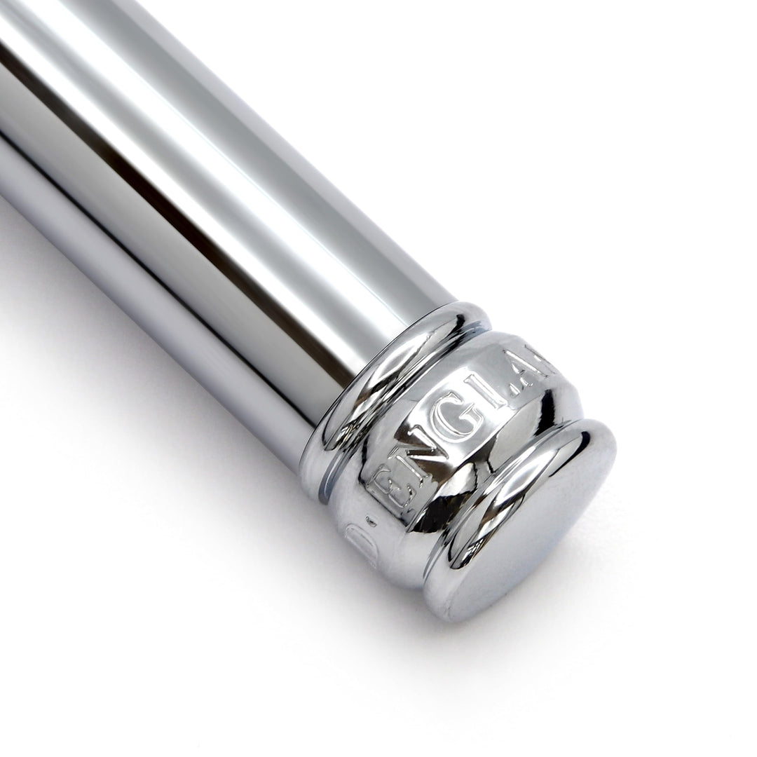 DE89BL Chrome Reusable Classic Double Edge Safety Razor for Men
