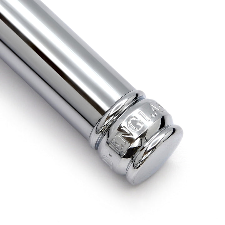 DE89BL Chrome Reusable Classic Double Edge Safety Razor for Men