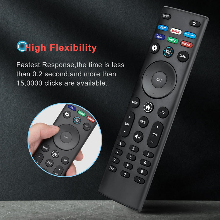 Universal Remote Control XRT140 for VIZIO Smart TV Remo
