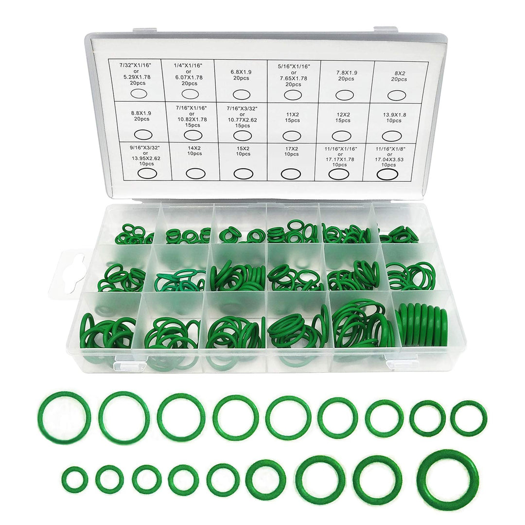 Boatsea 270pcs Rubber O Ring Kits 18 Sizes Sealing Gask