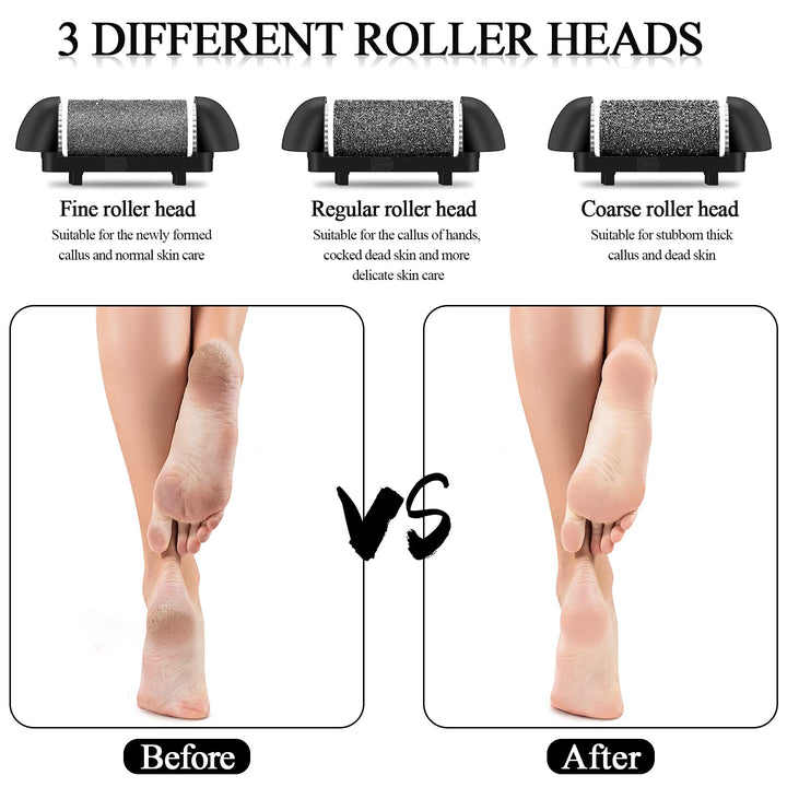 Electric Callus Remover for Feet Rechargeable, 15 in 1 Pedicure Tools Kit Foot Scrubber Dead Skin Remover Foot Files Scraper for Foot Spa Women and Men Feet Care
