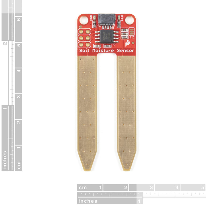 Qwiic Soil Moisture Sensor - Monitor Soil Moisture - Use microcontrollers Use for Education Classroom MakerSpace Library and Home Learning
