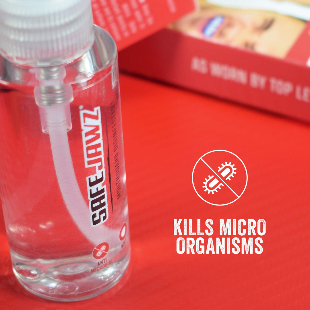 Freshner Spray for Sports Mouthguards, Adults and Junior Gum Shield Spray for Boxing, Basketball, Lacrosse, Football, MMA, Martial Arts, Hockey and All Contact Sports