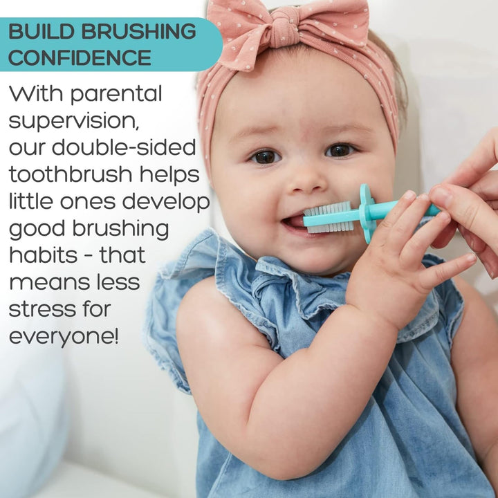 grabease Baby Toothbrush Finger, Infant Toothbrush, Tod