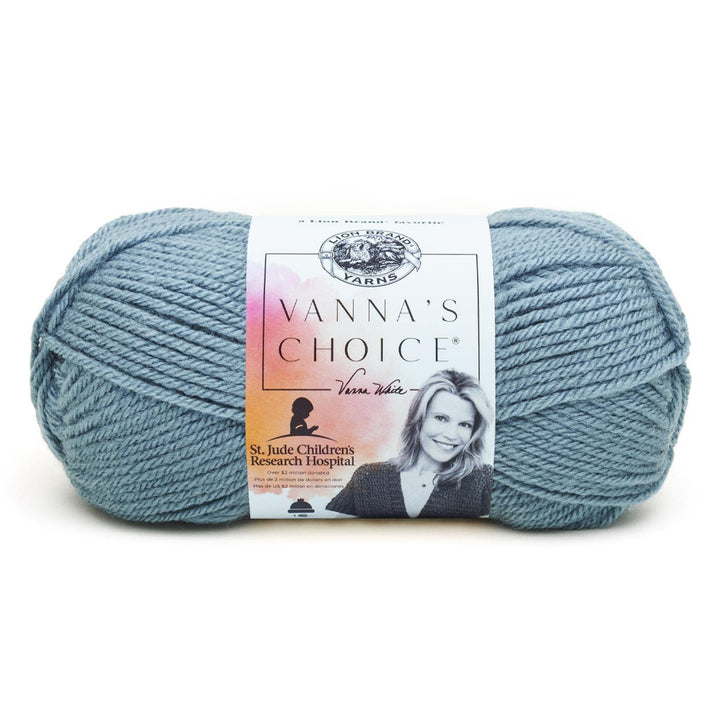 (1 Skein) Vanna&#39;s Choice Yarn, Dusty Blue