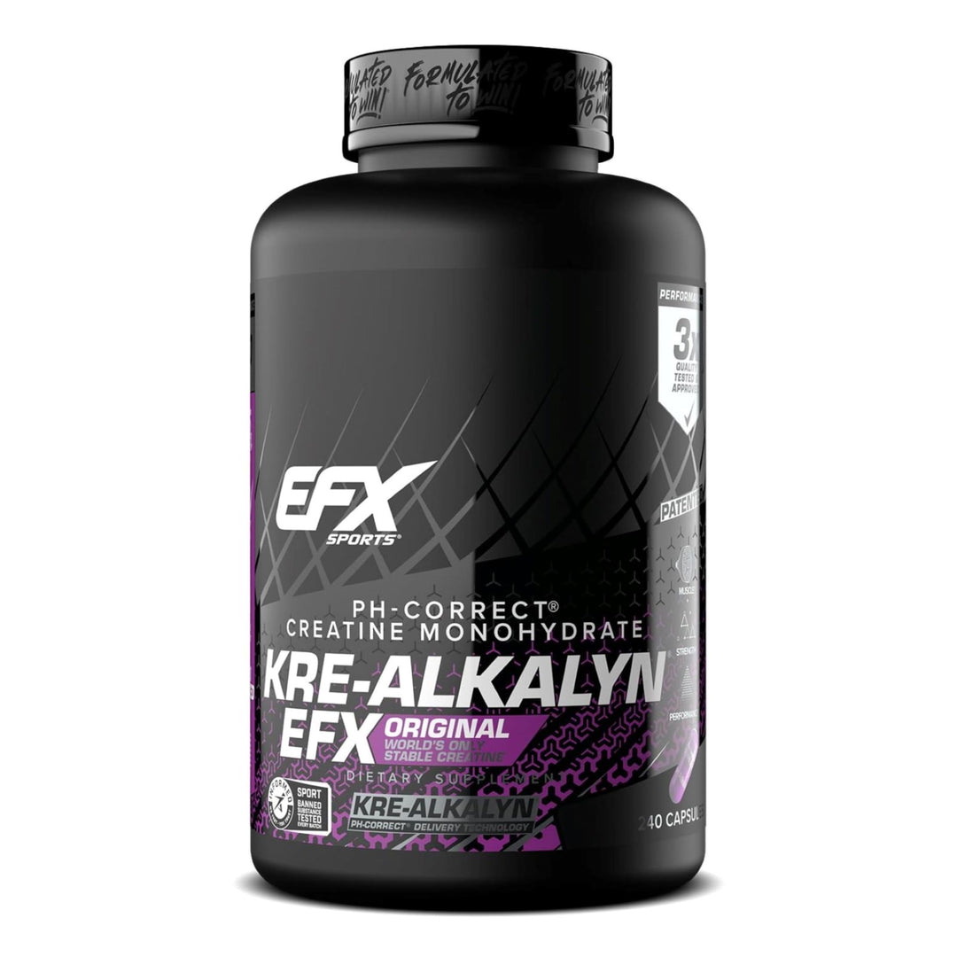 Kre-Alkalyn EFX | pH Correct Creatine Monohydrate Pill Supplement | Strength, Muscle Growth &amp; Performance | 120 Servings, 240 Capsules