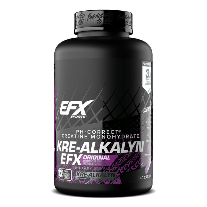 Kre-Alkalyn EFX | pH Correct Creatine Monohydrate Pill Supplement | Strength, Muscle Growth &amp; Performance | 120 Servings, 240 Capsules