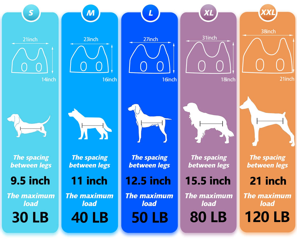 Pet Grooming Hammock for Medium/Large Dogs with Nail Clippers/Nail Trimmers/Grooming Scissors, Dog Grooming Harness for Nail Trimming, Pet Grooming Sling Helper