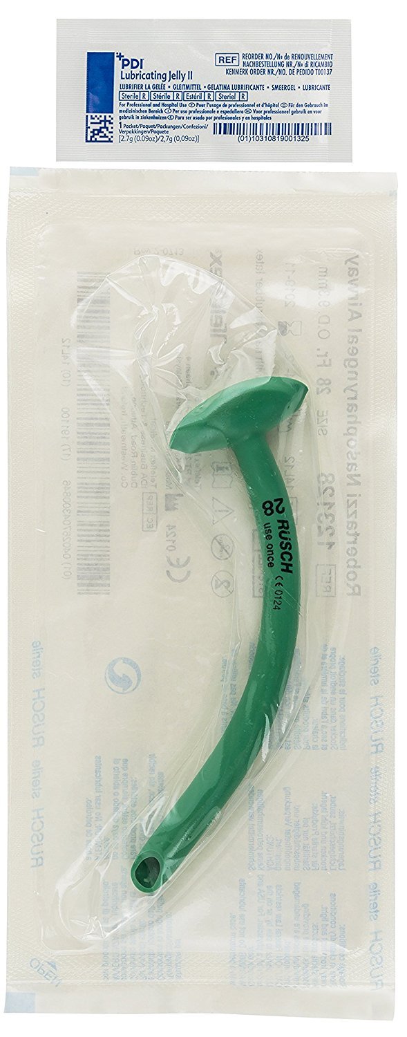 Nasopharyngeal Airway (28 Fr., 9.3mm) with Surgilube