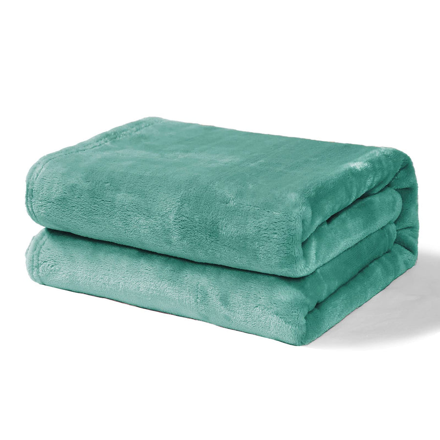 Fleece Throw Blanket for Couch, Super Soft and Warm Blankets, Celadon Throw All Season Use, Cozy, Plush, Lightweight, 30x40 Inches