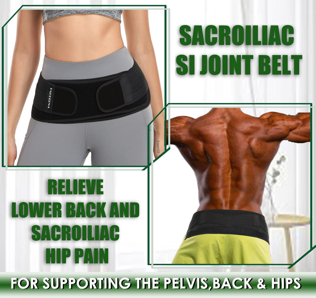 Sacroiliac SI Hip Belt for Women Men SI Joint Hip Belt 