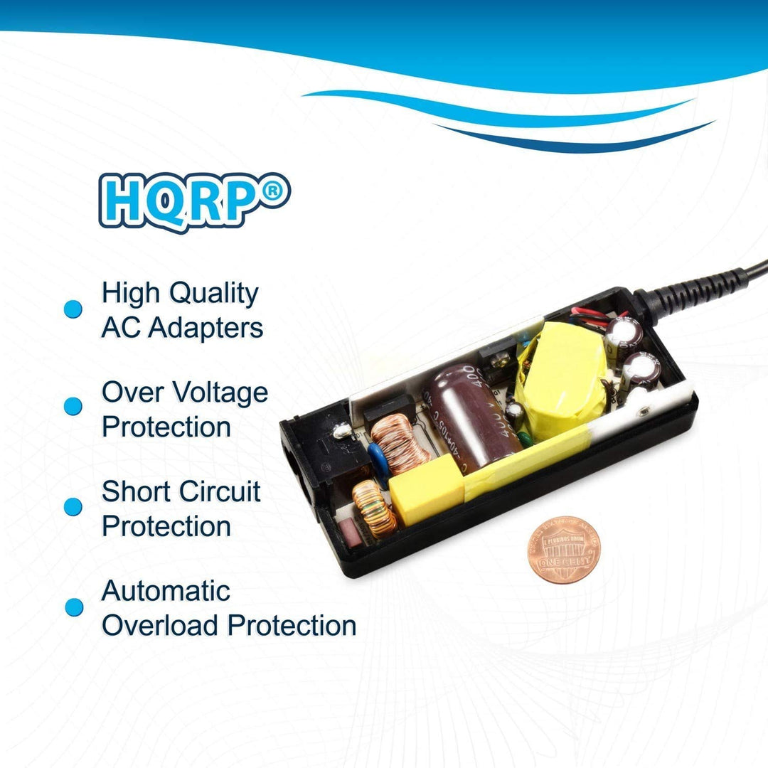 HQRP AC Power Adapter Compatible with Logitech 190542-0