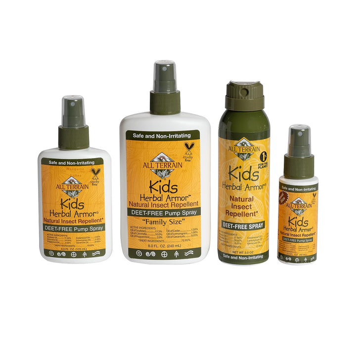 Kids Herbal Armor DEET-Free Pump Spray 8oz. Insect Repe
