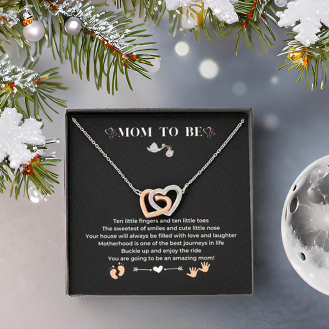 Mom to Be Gift - Sterling Silver Necklace Pregnancy Gifts for First Time Moms New Mom Gifts for Women Pregnant Mom Gifts First Time Mom Expecting Mom Baby Shower Gifts Ideas