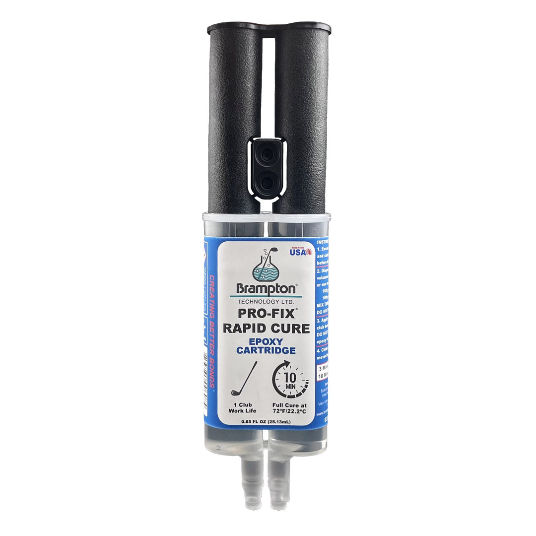 Brampton PRO-FIX Rapid Cure Golf Epoxy - Single Golf Club Repair - 10 Min Golf Club Repair - Golf Epoxy for All Golf Shafts, Golf Heads, Drivers, Putters, and Irons - Engineered for The Golf Industry
