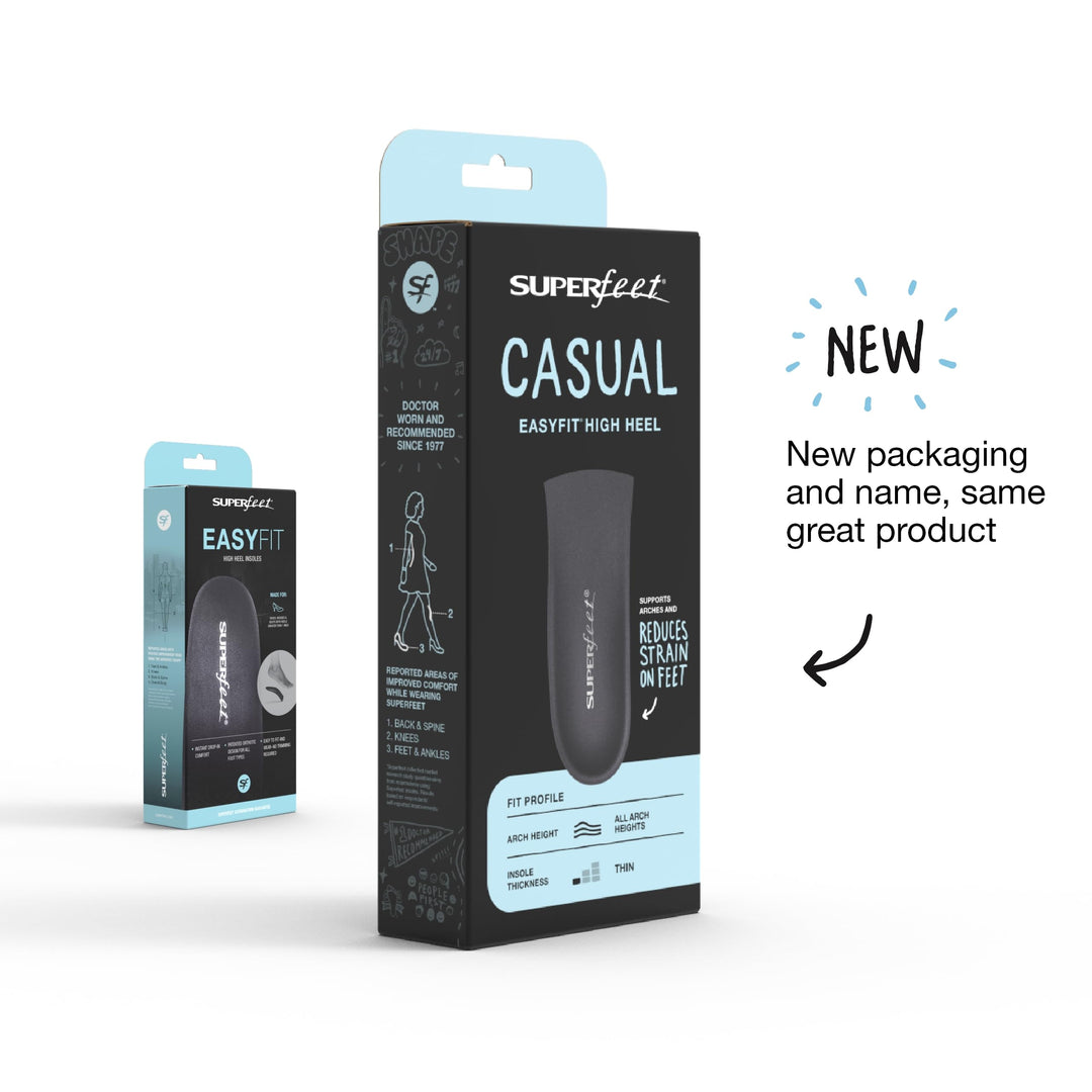 EasyFit Women&#39;s High Heel Insoles, Comfort Support Inserts for Closed-Back Heels and Boots