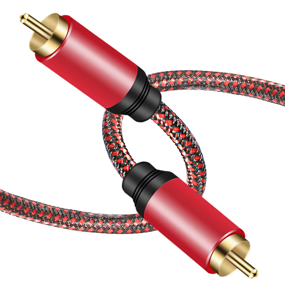 Tiierzon Digital Coaxial Audio Cable 5ft,1RCA Male to 1