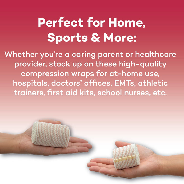 Dealmed 3 Elastic Bandage Wrap with Self-Closure, Comfo