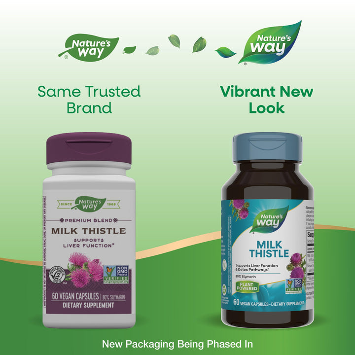 Nature&#39;s Way Milk Thistle, Supports Liver Funct
