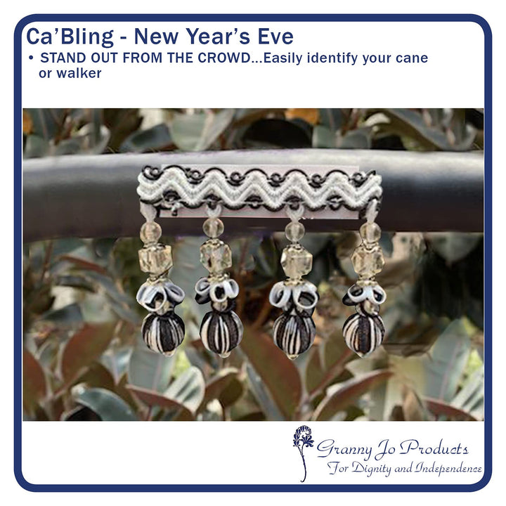 Granny Jo Products Ca &#39;Bling, Black/White, 1 Ou