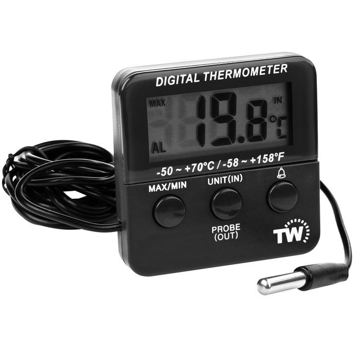 Digital Fridge Freezer Thermometer with Fridge Freezer 