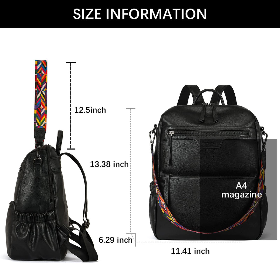 BOSTANTEN Backpack Purse for Women Fashion Designer Tra