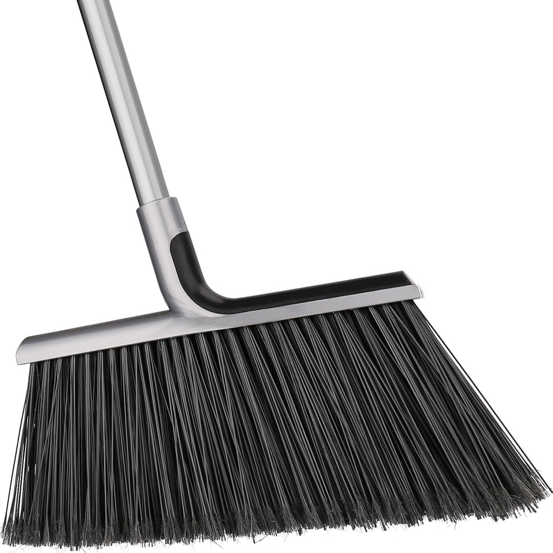 Indoor/Outdoor Broom for Floor Cleaning with 58 inch Lo