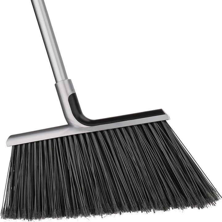 Indoor/Outdoor Broom for Floor Cleaning with 58 inch Lo