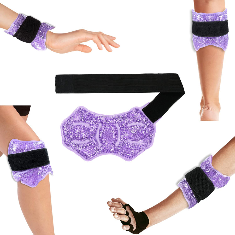 Ankle/Sport Foot Ice Therapy Wrap,Hot Cold Ice Gel Pack