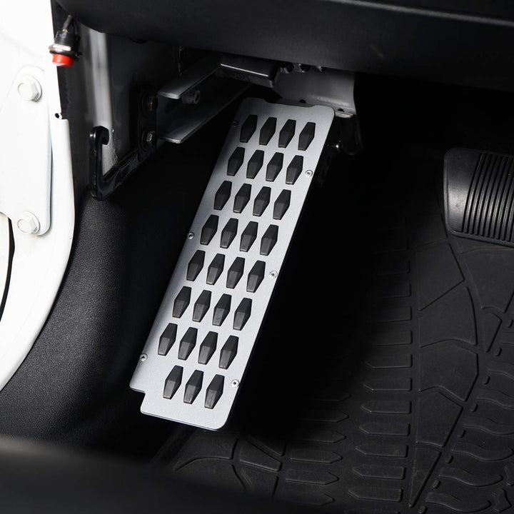 Dead Pedal Driver Foot Rest Pad Kick Panel for 2007-2018 Jeep Wrangler JK &amp; Unlimited