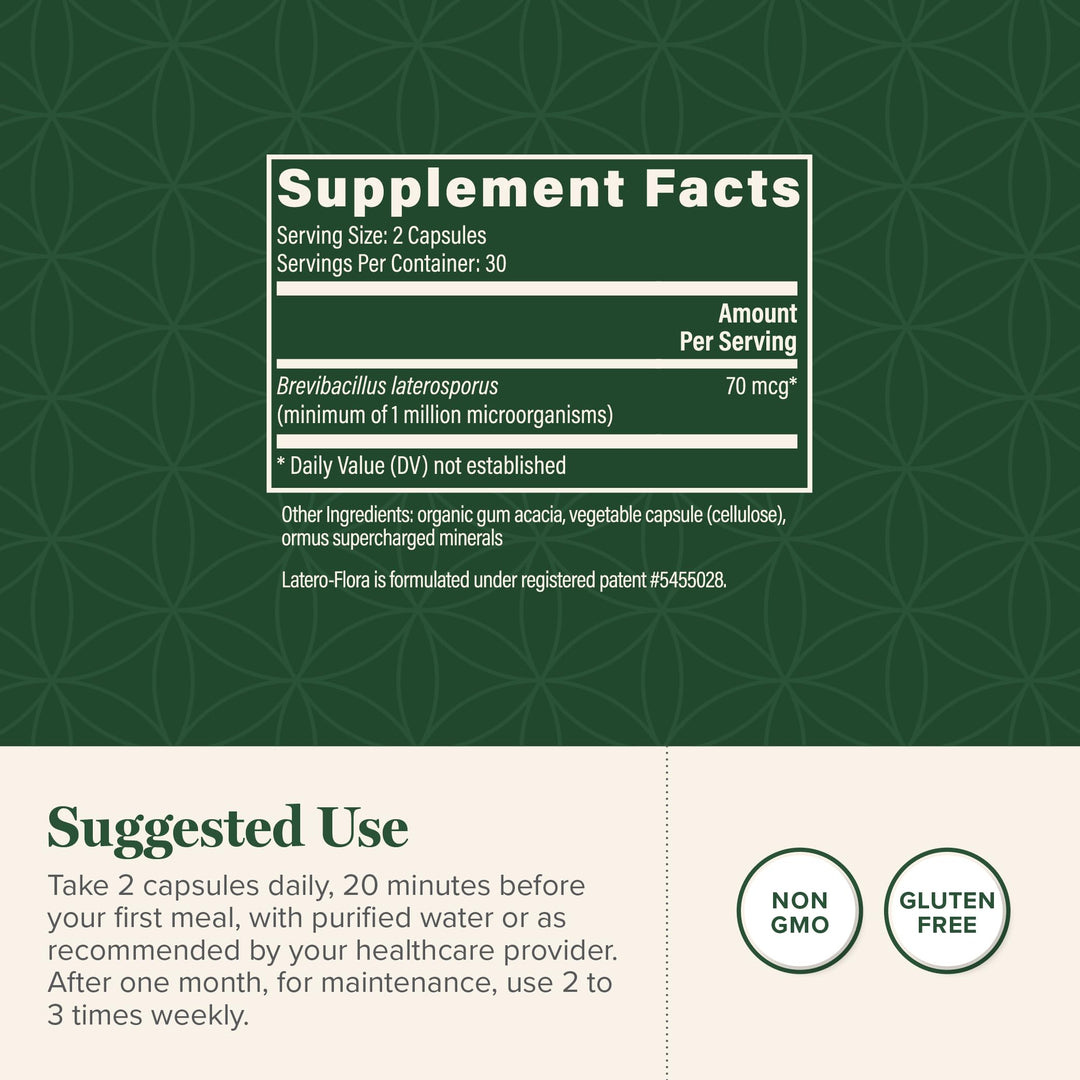 Latero-Flora Probiotic 60 count