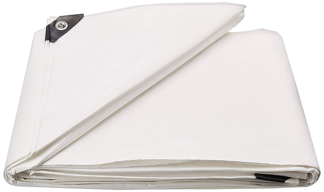 16&#39; x 20&#39; Heavy Duty White Full Size 10-mil Poly Tarp item #316209