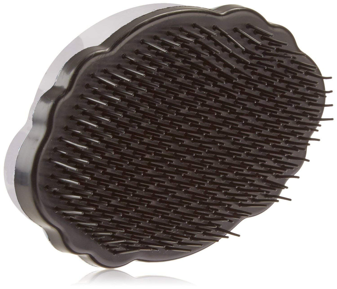 Teeny Detangling Hair Brush for Kids (Peaceful Pewter) | Perfect Detangling Brush for Curly Hair, Gently Separate Tangles, Leaves Hair Smooth and Shiny | The Pain-Free Knot Detangler